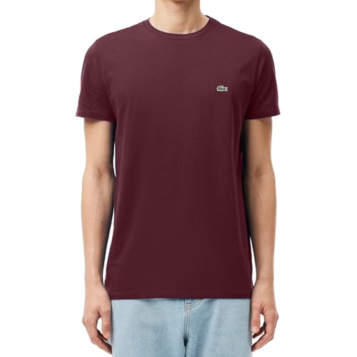 Image of Lacoste Men's Short Sleeve Pima Jersey Crew Neck Tee