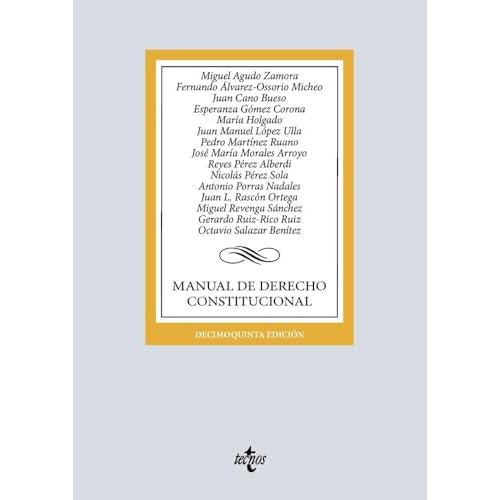 Manual de Derecho Constitucional (Derecho - Biblioteca Universitaria de Editorial Tecnos)