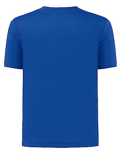 Image of QBK 2T to Youth Neon Shirt Kids UPF 50+ Dry Fit Athletic Short Sleeve Rash Guard T Shirts for Boys Girls Sports Undershirt