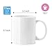 Holywarm Sublimation Mugs, White Coffee Mugs 11oz Sublimation Coffee Cups AAA Coating Ceramic Mugs with Large Handle, Blanks White Mugs Set with Gift Boxes(Set of 36)