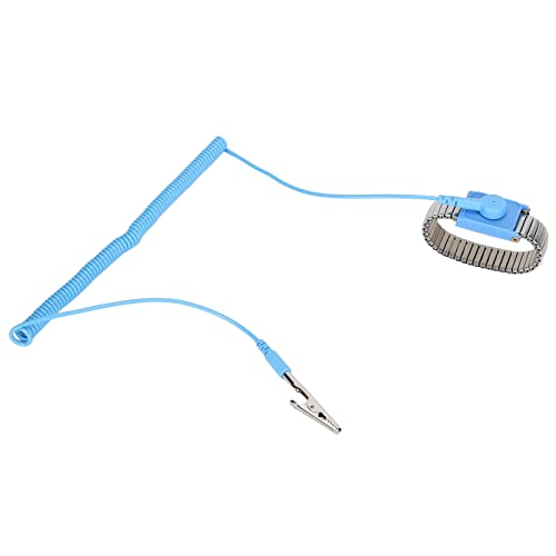 Image of Anti Static Wrist Strap Stainless Steel Wear Adjustment Strong Force Grounding Strap Anti Static Wristband