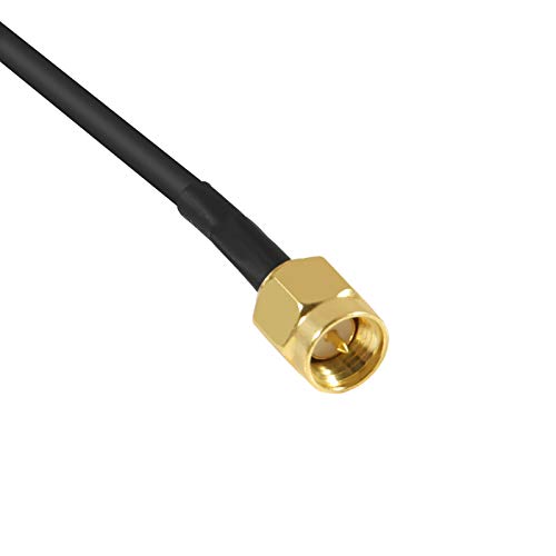 image for AITRIP 2 Pack Dual Band WiFi 2.4GHz 5GHz 5.8GHz 9dBi Magnetic Base SMA