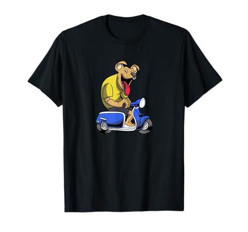 Motorroller Mofa Moped Scooter Rollerfahrer - Roller T-Shirt