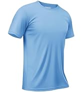 TACVASEN Mens Athletic Short Sleeve T-shirts Quick Dry Fit Workout Sun Protection Swim Shirts Run...