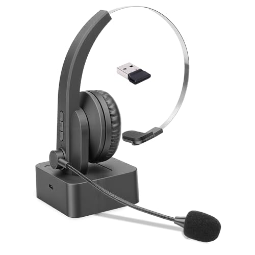 Auriculares Bluetooth 2.4G con Micrófono Cancelación Ruido