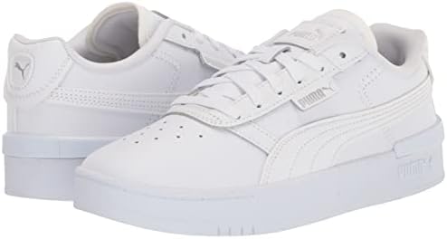 PUMA Men's Clasico Sneaker, White-White-Silver, 5 | Image 7