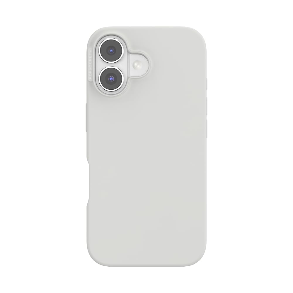 PopSockets iPhone 16 Case Compatible with MagSafe, Phone Case for iPhone 16, Wireless Charging Compatible, Case Only - Horchata