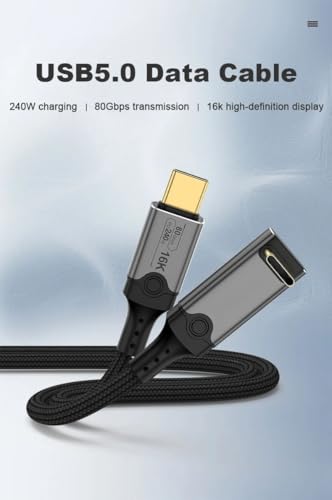 Câble Thunderbolt 5 DrPhone NRG évite les lenteurs de transfert - 2