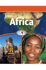 Hardcover World Regions: Africa, Teacher's Edition Book