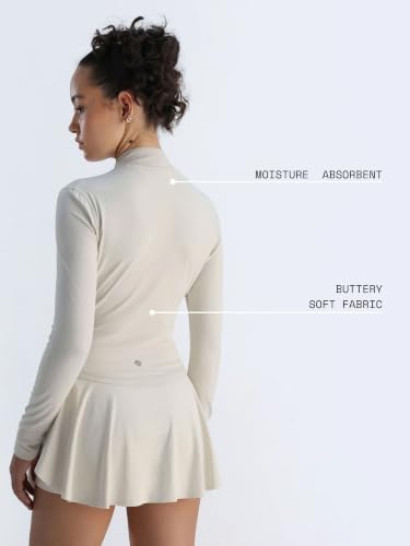 Image of CAVA Sculptor Jacket for Women | ADPT Nylon-Spandex, 4-Way Stretch, Moisture-Wicking, High Neck, Full Sleeves | Performance Activewear