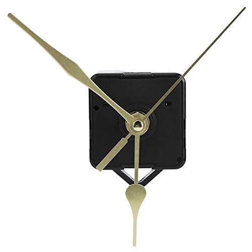 2Set Quartz Clock Movement Pointer Kit Mechanism Parts DIY Watch Repair Gold