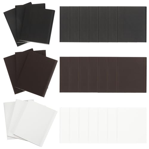 30pcs Door Corner Seal Door Frame Weatherstripping for Doors Corner Seal Pads Door Seal Strip Spacers Corner Seal for Door Sealing Strips Garage Self-Adhesive Pu Doors and Windows