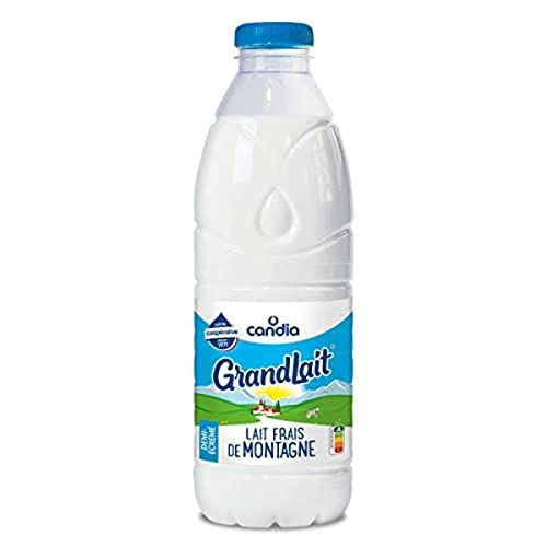Candia Lait Frais et Demi-Écrémé Pasteurisé Uht, 1L