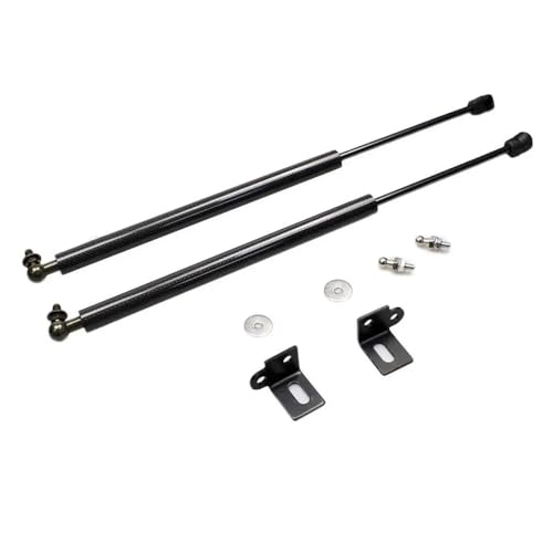 YWXYACEGI �ɓK�� �J���[�� E140 E150 ���C�h 2007-2012 �t�����g �{���l�b�g ���� �K�X �X�g���b�g ���t�g �T�|�[�g �V���b�N �_���p�[(Black carbon fiber)