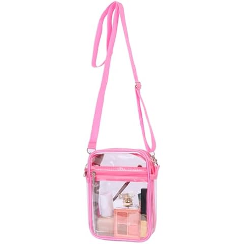 Jiusely Clear Crossbody Bag for Concerts Cover