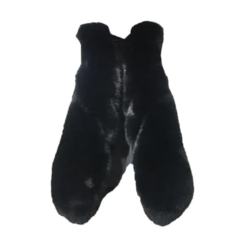 Chaleco de piel sintetica Haitpant para mujer abrigo grueso sin mangas