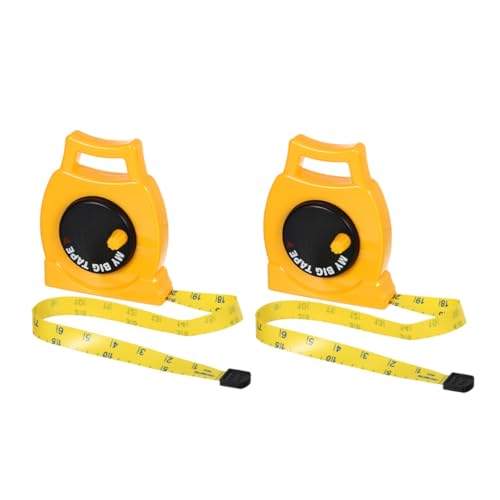 Ruban de puzzle pour enfants petit ruban de mesure plastique jaune x2
