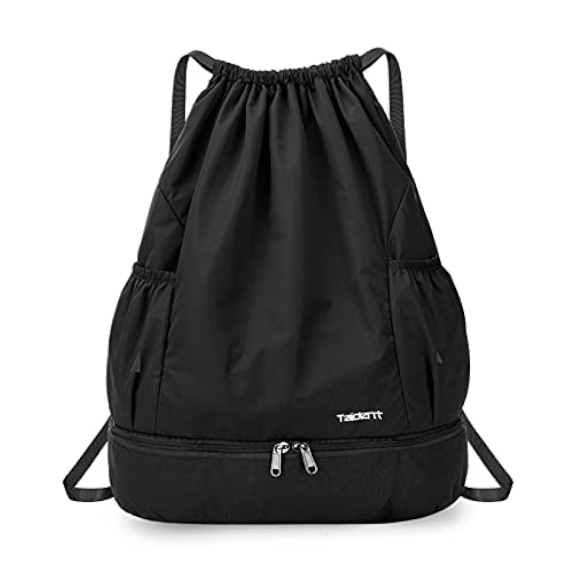 Foldable Drawstring Backpack Sports Gym Bag