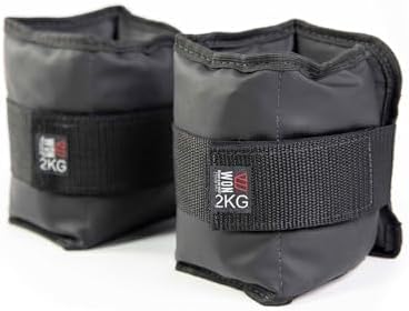 Par Caneleira de Peso 2 Kg Tornozeleira de Peso, Glúteos, Treino ...