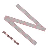 Durable et fiable : améliorez votre routine d'étirement avec notre sangle d'étirement durable et élastique avec anneaux. Notre mélange unique de nylon et de soie de latex vous permet de vous étirer confortablement et en toute confiance sans crainte de casse. Offre une sécurité et une durabilité optimales pendant les entraînements.