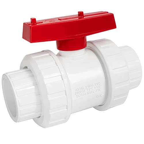 TechSegment 11/2" Valve True Union Ball Valve Threaded with Full Port