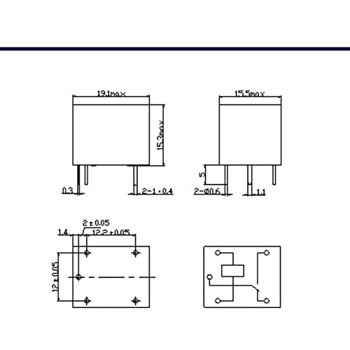Relais de puissance 12VDC SRD-12VDC-SL-C pour automatiser l'éclairage de la maison connectée - 5