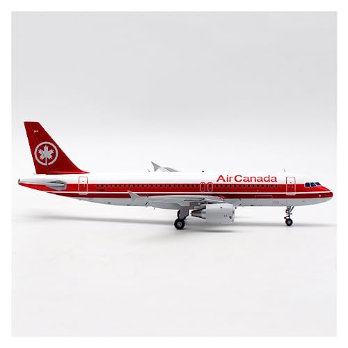 A320 Air Canada modelo de avión a escala 1/200 miniatura diecast coleccionable para vitrina