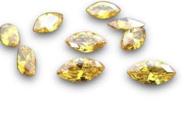 Pierre zircone cubique facettes marquise 3x6 mm pour sertissage de bijoux en vrac