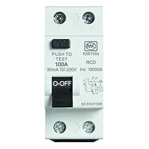 MK Sentry RCD 100A 30MA 230V DP Type A 2 Module