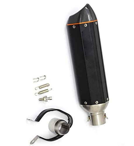 Tuyau d'échappement 51mm pour moto Yamaha MT07 R3 R1 et silencieux universel 410mm