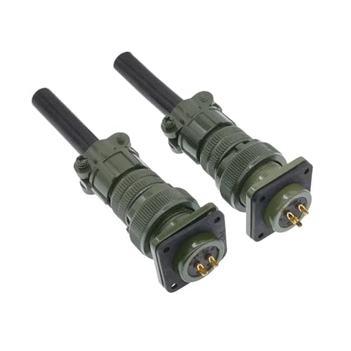 Conector circular MIL-C 5015 MS3108A angular para evitar roturas de cable 6