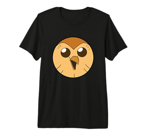 T-shirt The Owl House Hooty Disney Channel à coupe confortable anti-irritation