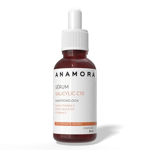Sérum anti-idade Salicylic c10. Contém Vitamina C Pura. Renovador...