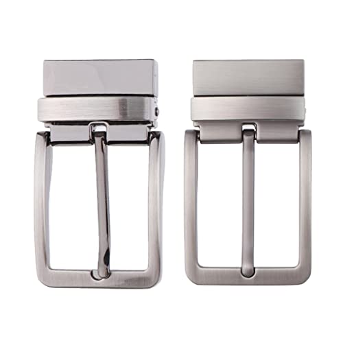 2X Hebilla de Pasador de Cinturón de Aleación Vintage Reemplazo de Hebilla Rectangular de Un Diente Cover