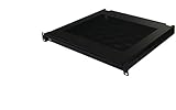 Penn Elcom EX-6301B 19 Inch Rack Mountable Vented Laptop/Tablet Drawer with Foam Wrist-Pad Support,