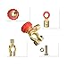Car Terminal Link Switch Quick Cut-Off Disconnect Isolator Switch Truck Parts Disconnector Auto Accessories(Red)