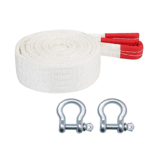 Corde de remorquage voiture 5mx5cm câble traction 8 tonnes