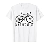 My Therapist Bicycle Bike Hobby Riding Cyclist Cycling: Dans le style vintage rétro, pour donner une apparence vécue et drôle.