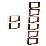 IMIKEYA 8 Pièces Cadre D'Échantillon Cadre De Fleurs Séchées Boîtes D'Ombre Vitrines ...