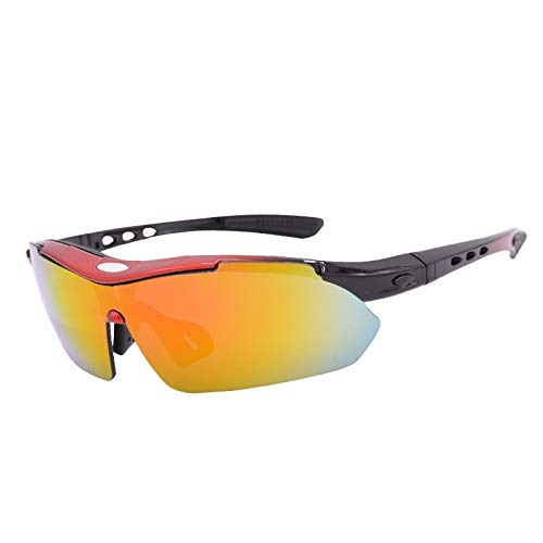 Lunettes de soleil de cyclisme polarisées pour le vélo de route homme et femme
