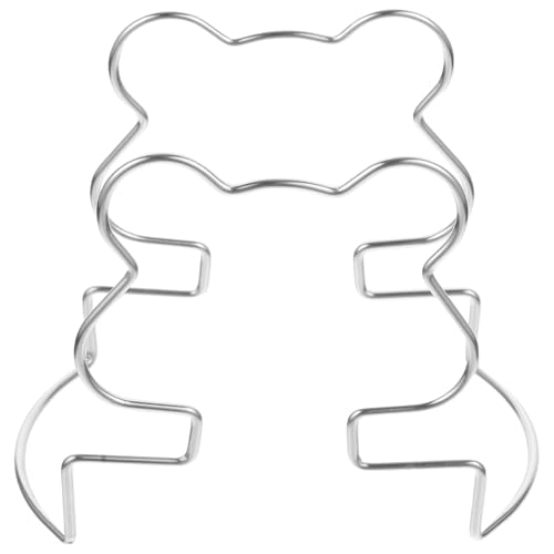 OUNONA Soporte para Filtros de Café de Acero Inoxidable Portátil Colgador para Bolsas de Goteo Soporte para Filtros de Papel Adecuado para Camping y Viajes