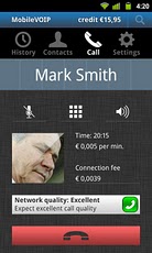 MobileVoip - Free Android 3G/WiFi calls