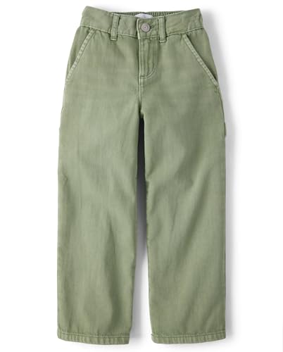 Image of The Children's Place Girls' Wide Leg Jeans