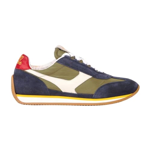 PANTOFOLA D’ORO 1886 Men's Low-Top Sneakers, Blue, Green, White, red, 8