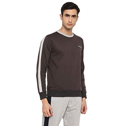 Image of OFF LIMITS-Mens Basic PCF Tape Sweat-Dark Grey for Mens