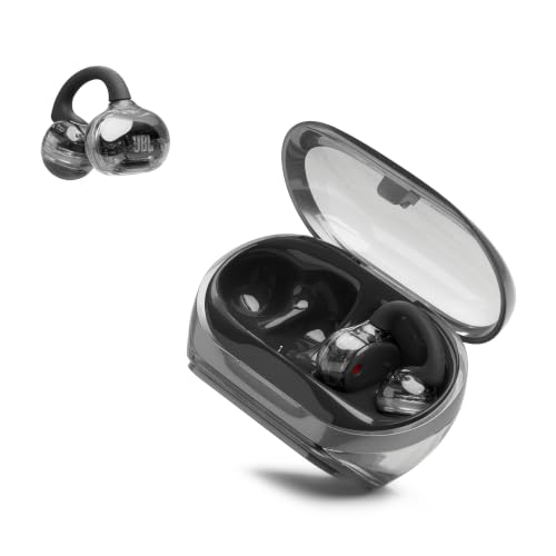 Image of JBL Soundgear Clips - True Wireless Open-Ear Headphones, Dynamic Sound with bass Boost, All-Day Comfort, 4-mic Crisp, Clear Calls 2.0 with AI-Trained Algorithm, IP54 Water and dust Resistant (Black)