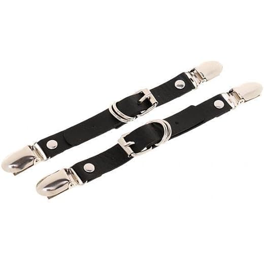 Womens Garter Belt Punk Goth Black