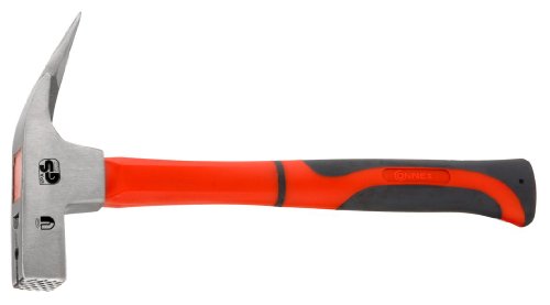 Connex Latthammer Glasfaserstiel, 2K-Griff / mit Magnet / Hammer / Zimmermannhammer / Stahlhammer / Werkzeug / COX610760