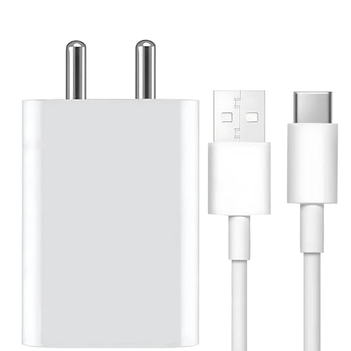 Image of SuperFlash 3.0 66W Charging Adapter & Type-C cable Compatible with Vivo T3 Ultra, T3 Pro, T3 Lite, T3X, T3, T2, Y29, Y300, Y18T, Y300+, iQOO 13, 12, Neo9 Pro, Z9s, Z9s Pro 66W Fast Charge Combo, White