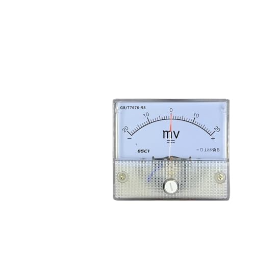Millivoltmètre CC 85C1 -50mV à 50mV à aiguille bidirectionnelle 1 pièce
